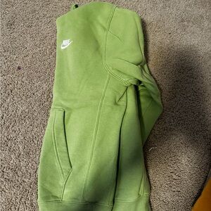 green nike hoodie